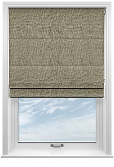 Arundel, Fawn - Twist&Fit Roman Blind